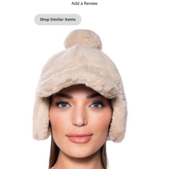 Teddy Fur Baseball Hat - Picture 3 of 6